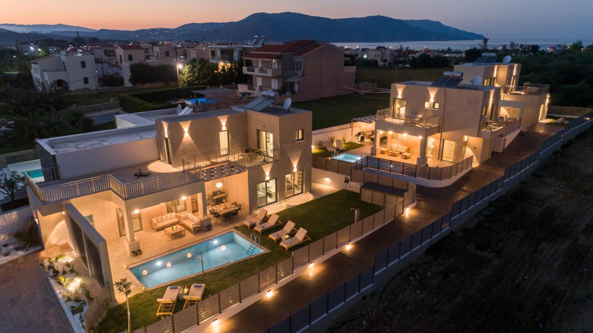 Ks Luxury Heated Pools Villa Georgioupoli