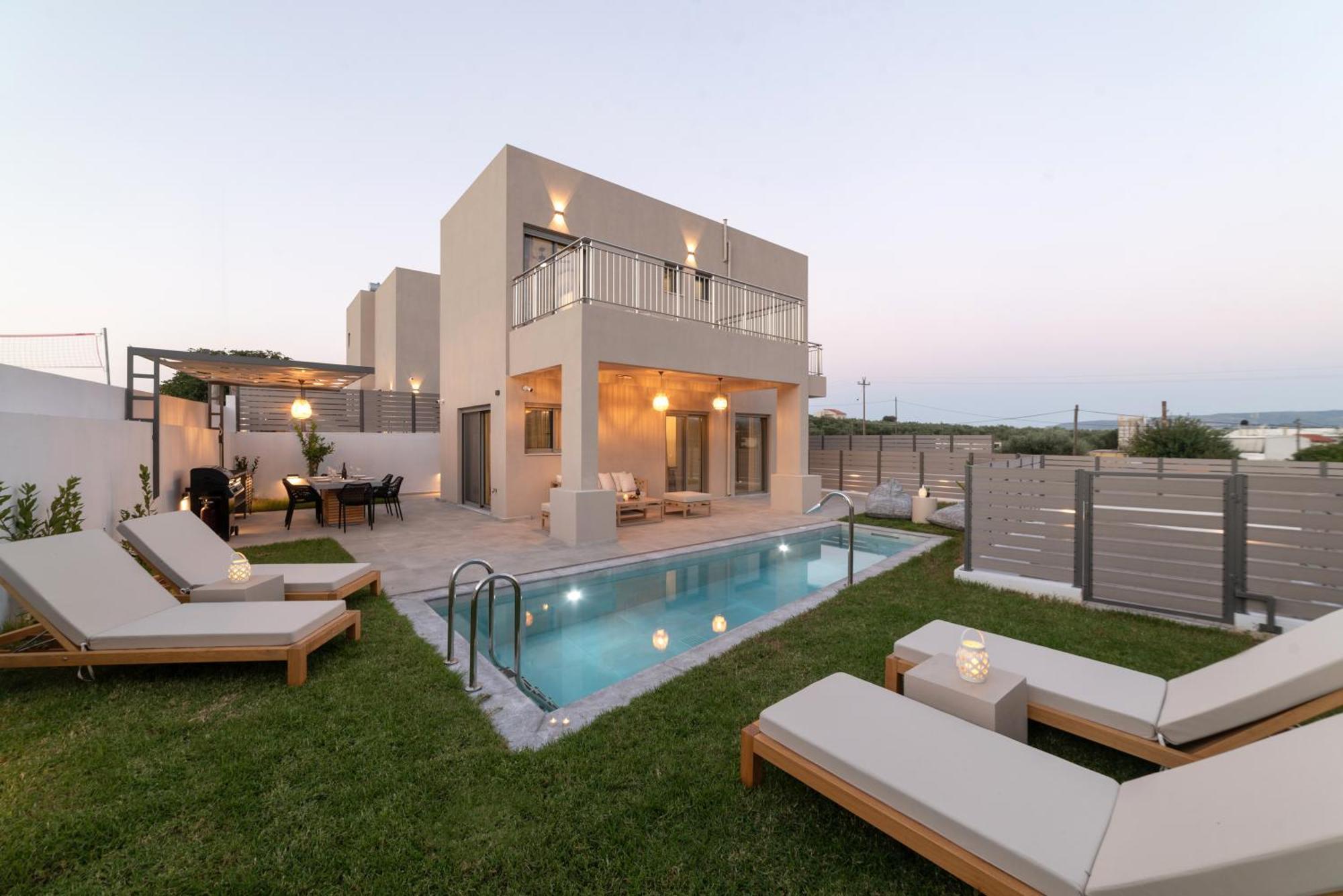 Ks Luxury Heated Pools Villa Georgioupoli
