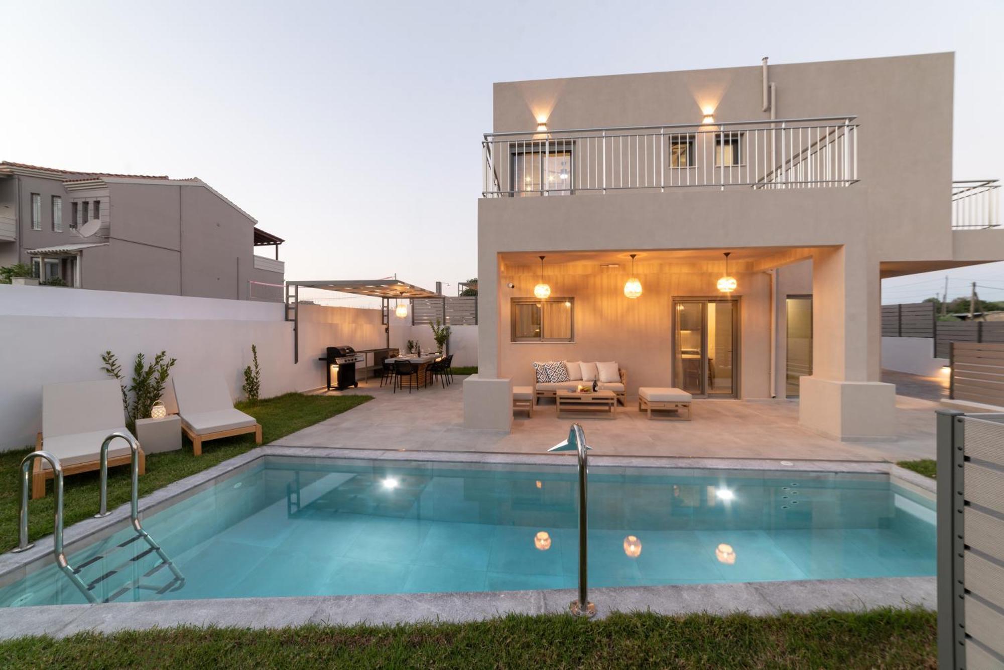 Villa Ks Luxury Heated Pools Georgioupoli