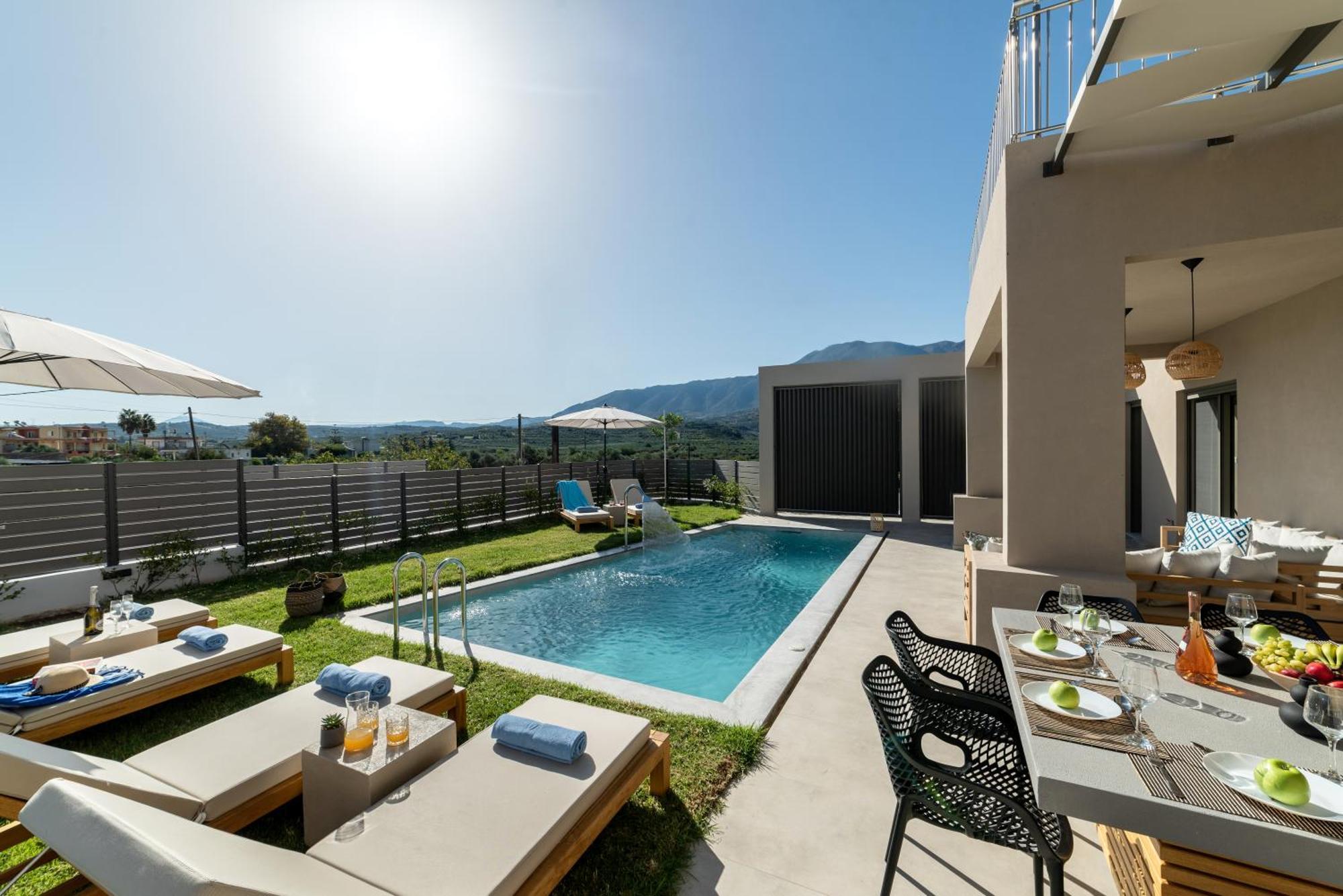 Villa Ks Luxury Heated Pools Georgioupoli
