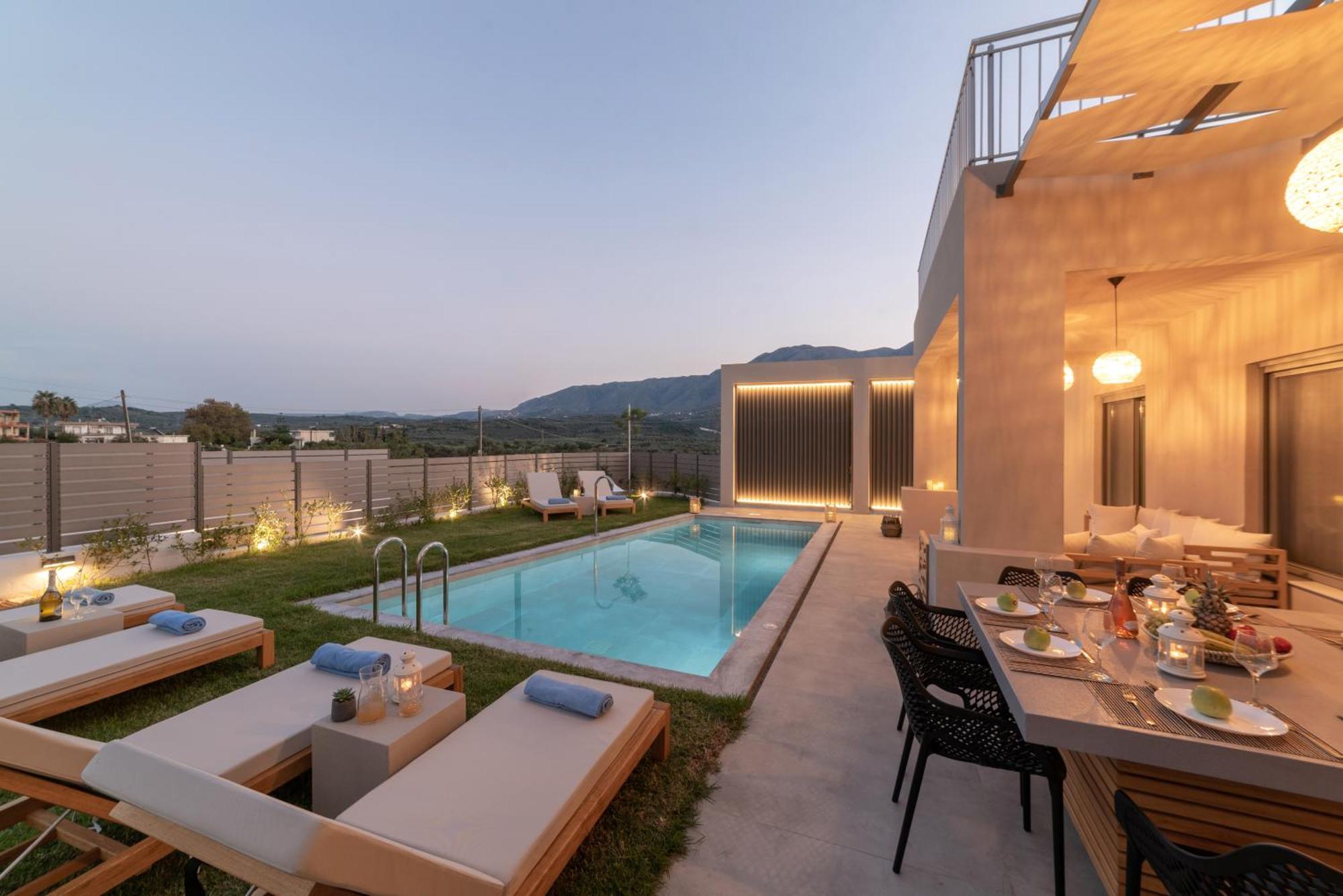 Villa Ks Luxury Heated Pools Georgioupoli